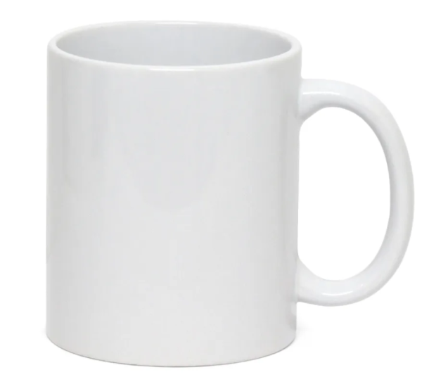 Caneca para Sublimação de Cerâmica Branca
