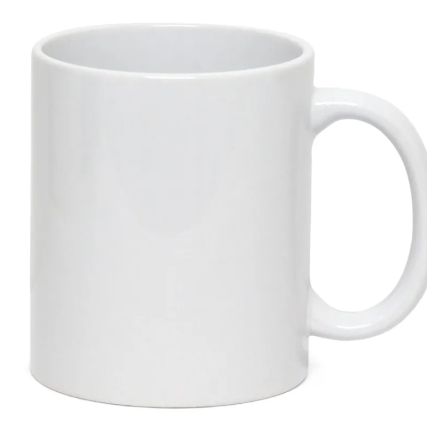 Caneca para Sublimação de Cerâmica Branca