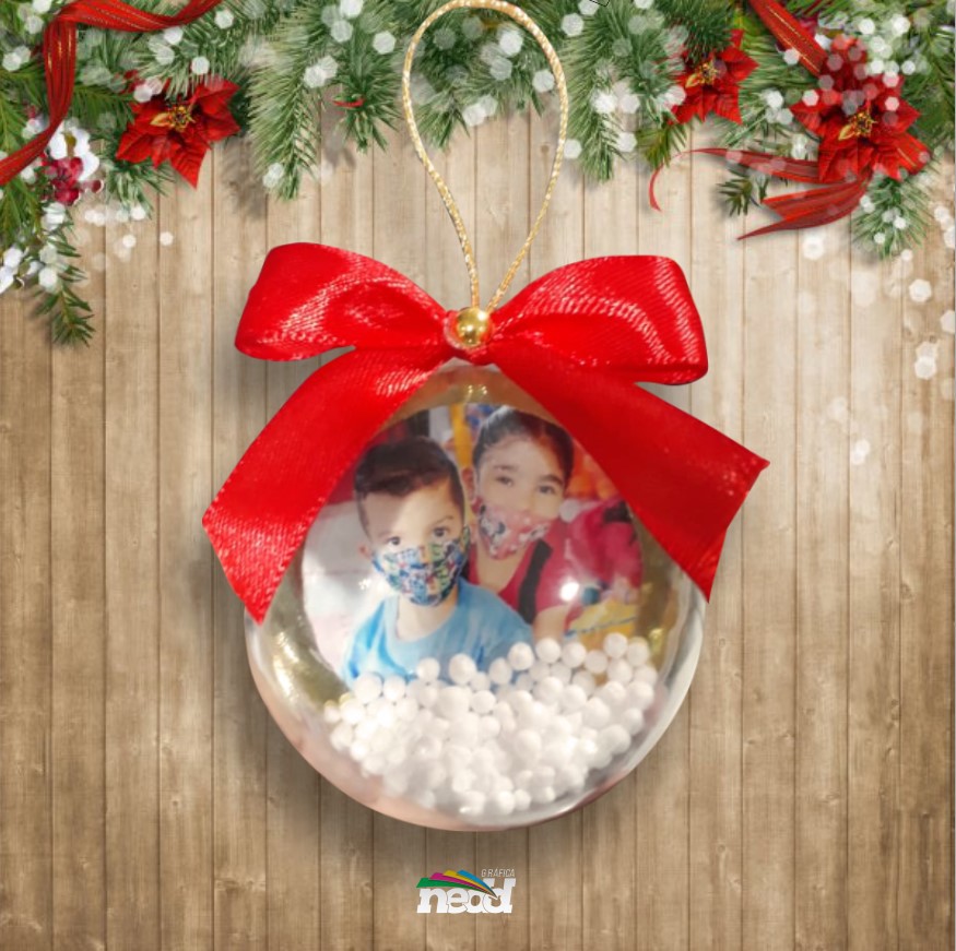 Bolinha de Natal personalizada - Imagem 2